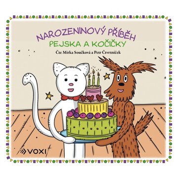 Obálka audioknihy Narozeninový příběh pejska a kočičky