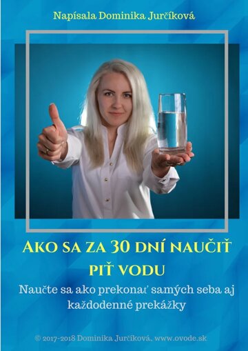 Obálka knihy Ako sa za 30 dní naučiť piť vodu