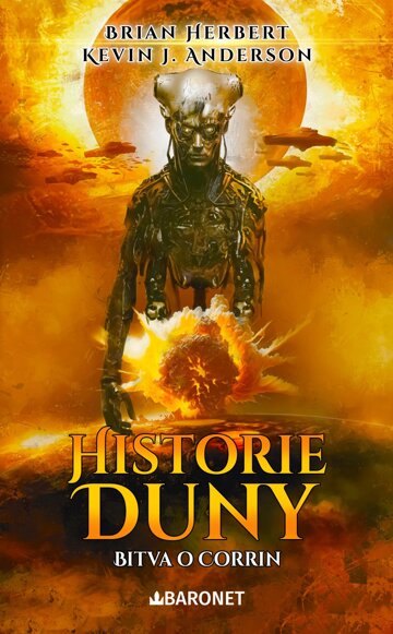 Obálka knihy Historie Duny: Bitva o Corrin