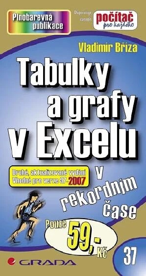 Obálka knihy Tabulky a grafy v Excelu