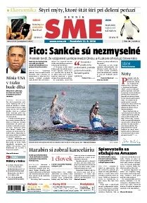 Obálka e-magazínu SME 11.8.2014