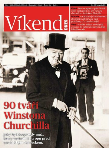 Obálka e-magazínu Víkend DNES Magazín - 29.11.2014