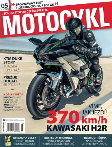 Obálka e-magazínu Motocykl 5/2015