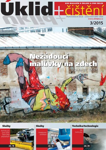 Obálka e-magazínu Úklid plus čištění 3/2015