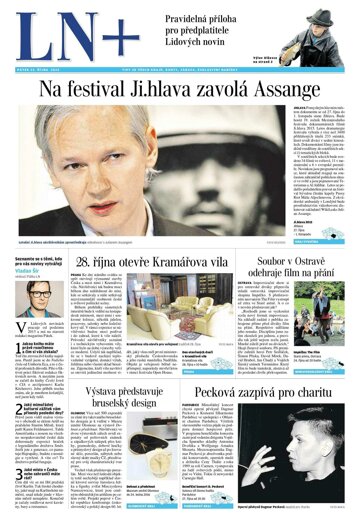 Obálka e-magazínu LN+ Morava - 23.10.2015