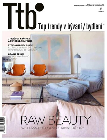 Obálka e-magazínu Top trendy v bývaní 2017 - TTB