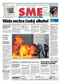 Obálka e-magazínu SME 28-9-2012