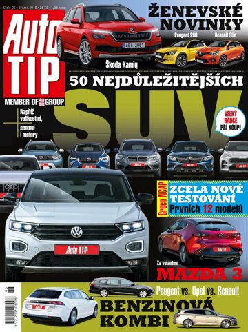 Obálka e-magazínu Auto TIP 6/2019