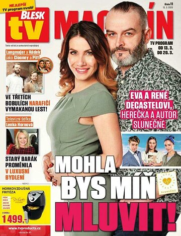 Obálka e-magazínu Příloha Blesk Tv - 13.3.2020