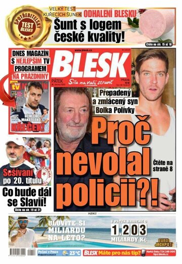 Obálka e-magazínu Blesk 26.6.2020