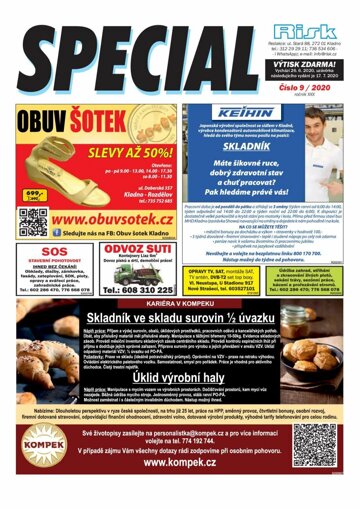 Obálka e-magazínu Special 9/2020