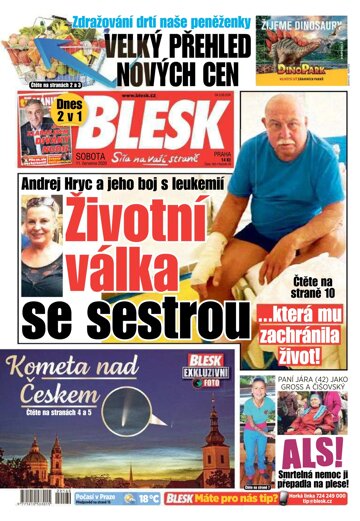 Obálka e-magazínu Blesk 11.7.2020