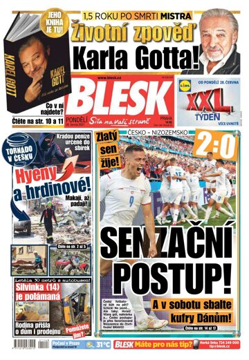 Obálka e-magazínu Blesk 28.6.2021