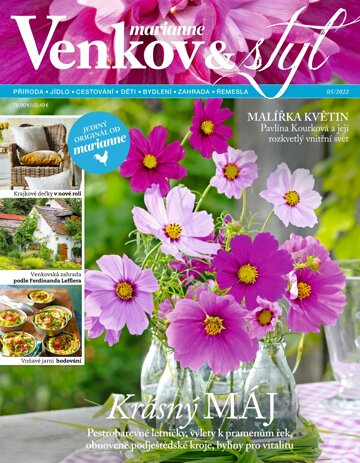 Obálka e-magazínu Marianne Venkov a Styl 5/2022