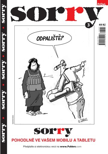 Obálka e-magazínu Sorry 3/2016