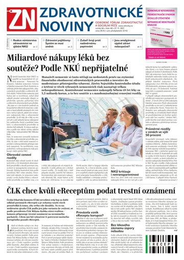 Obálka e-magazínu Ze Zdravotnictví 48/2017