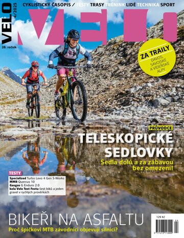 Obálka e-magazínu Velo 4/2025