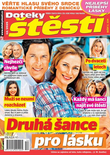 Obálka e-magazínu Doteky štěstí 12/2025