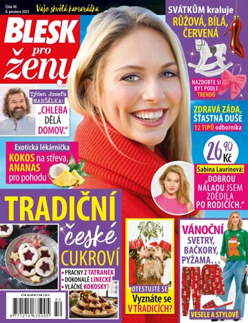 Obálka e-magazínu Blesk pro ženy 50/2025