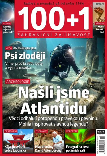 Obálka e-magazínu 100+1 zahraniční zajímavost 11/2026