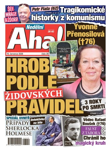 Obálka e-magazínu Nedělní AHA! 19.7.2026
