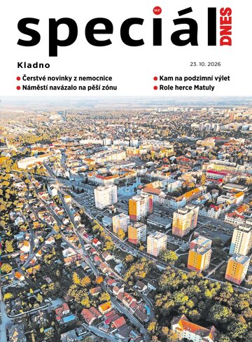 Obálka e-magazínu Magazín DNES SPECIÁL Střední Čechy - 23.10.2026
