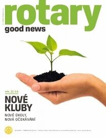 Obálka e-magazínu Rotary Good News 1/2014