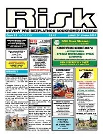 Obálka e-magazínu Risk 13/2014
