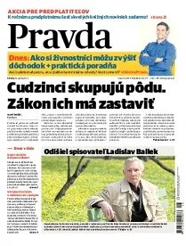 Obálka e-magazínu Pravda 16. 4. 2014