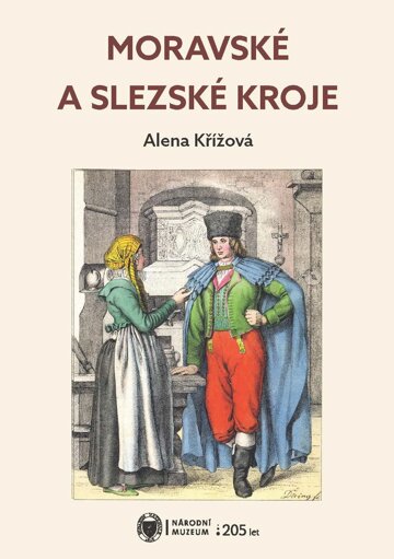 Obálka knihy Moravské a slezské kroje