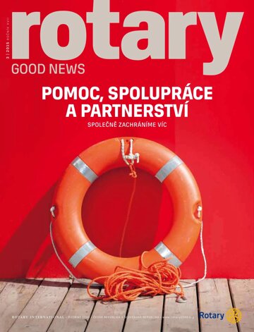Obálka e-magazínu Rotary Good News 3/2015