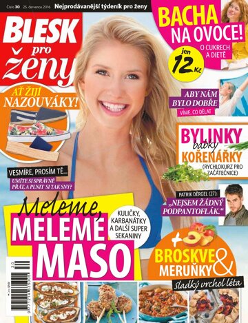 Obálka e-magazínu Blesk pro ženy 25.7.2016