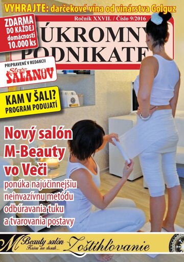 Obálka e-magazínu Súkromný podnikateľ 9/2016