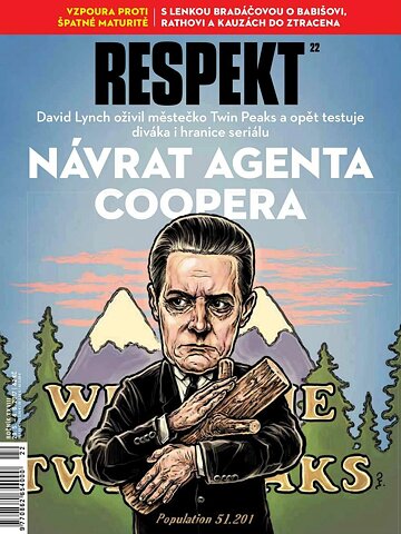 Obálka e-magazínu Respekt 22/2017