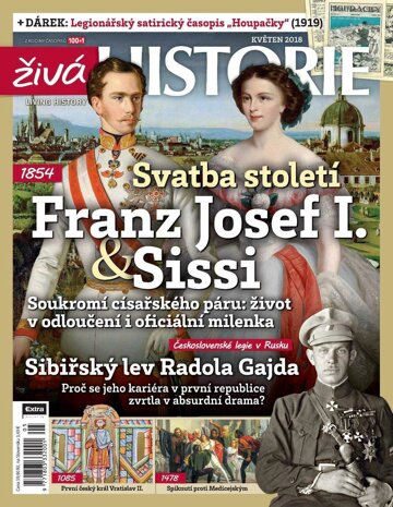 Obálka e-magazínu Živá historie 5/2018