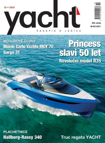 Obálka e-magazínu Yacht 10/2018