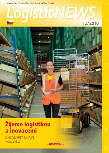 Obálka e-magazínu Logistic News 10/2018