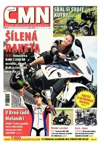 Obálka e-magazínu ČESKÉ MOTOCYKLOVÉ NOVINY 30/2012