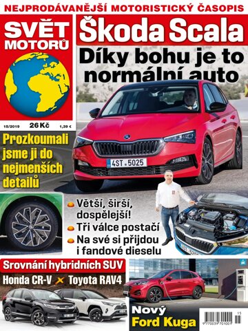 Obálka e-magazínu Svět motorů 15/2019