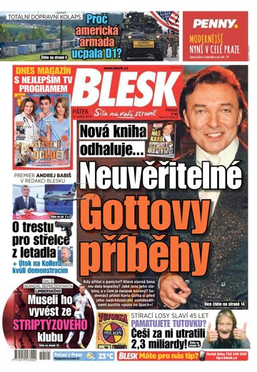 Obálka e-magazínu Blesk 31.5.2019