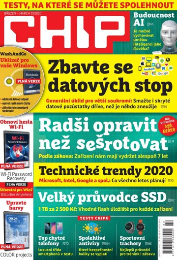 Obálka e-magazínu CHIP 3/2020