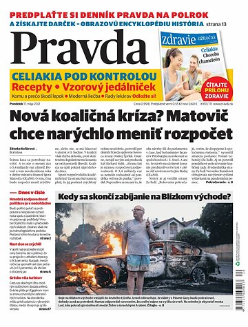 Obálka e-magazínu Pravda 17. 5. 2021