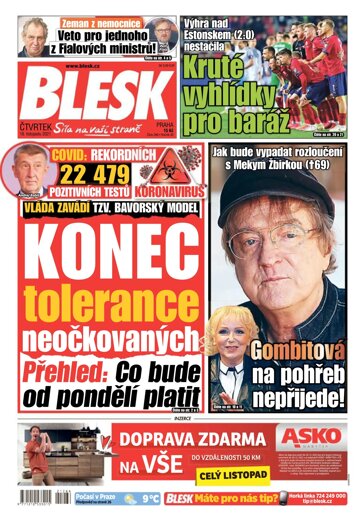 Obálka e-magazínu Blesk 18.11.2021