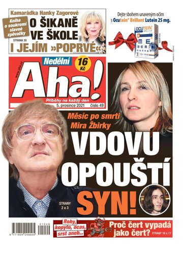 Obálka e-magazínu Nedělní AHA! 5.12.2021