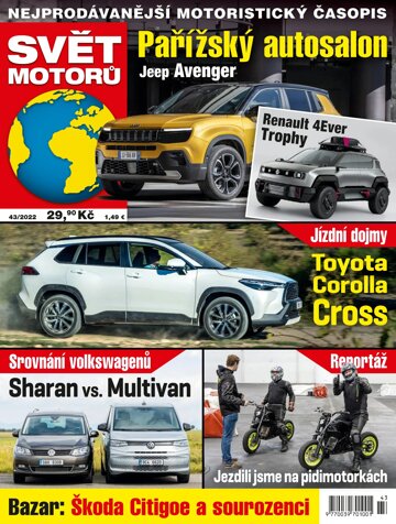 Obálka e-magazínu Svět motorů 43/2022