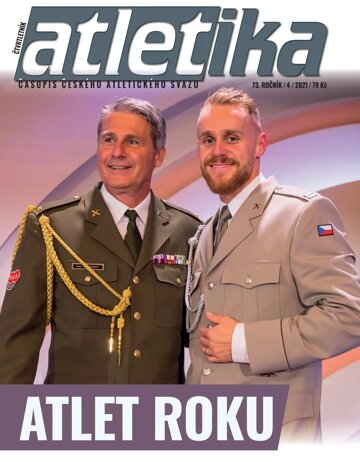 Obálka e-magazínu ATLETIKA IV/2021
