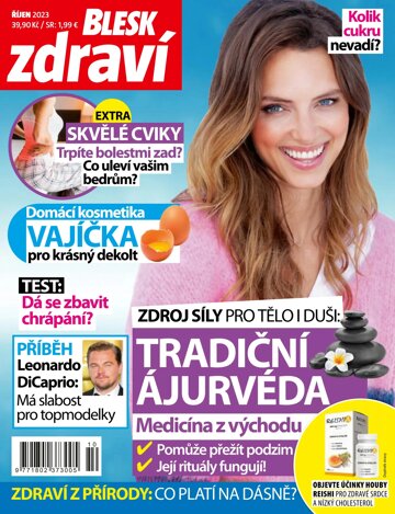 Obálka e-magazínu Blesk Zdraví 10/2023