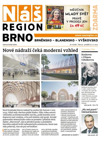 Obálka e-magazínu Náš Region - Brno 47/2023