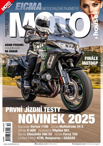 Obálka e-magazínu Motohouse 12/2024