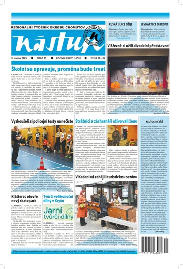 Obálka e-magazínu Nástup 15/25